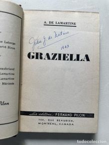 books: Graziella - Lamartine Alphonse de